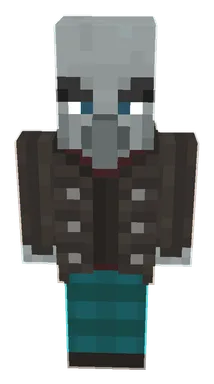 Minecraft Vindicator PNG, front