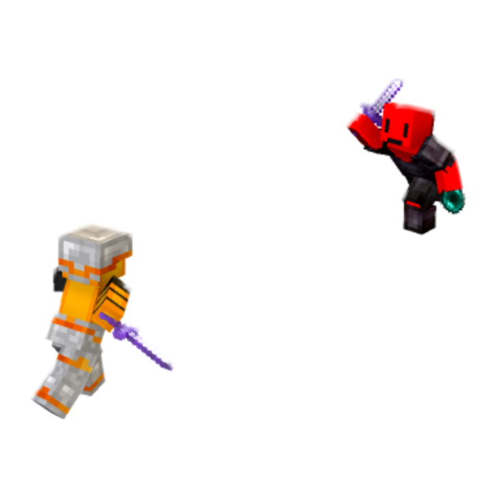 ender Perl attack - Minecraft pose by redwarrior_01 | Perfect for thumbnails and renders