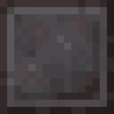 Minecraft Netherite Block PNG, flat texture