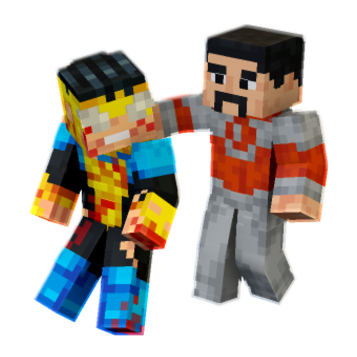 He has me - Minecraft pose by thebaggler | Perfect for thumbnails and renders