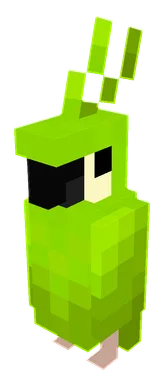 Green Parrot PNG