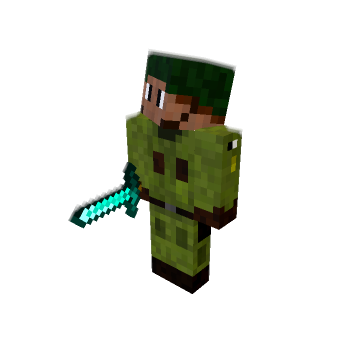 Ready Combat Stance - Minecraft pose by dfxcn02024jn | Perfect for thumbnails and renders