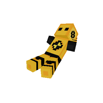 Laying back - Minecraft pose by orangekrush | Perfect for thumbnails and renders