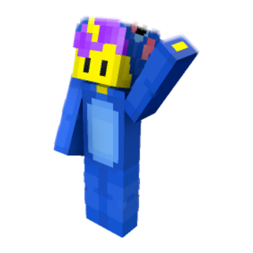 Cheerful Hand Wave - Minecraft pose by mysthe | Perfect for thumbnails and renders
