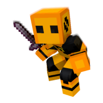 CrouchedSwordReady - Minecraft pose by powermace | Perfect for thumbnails and renders