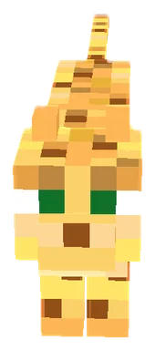 Minecraft Ocelot PNG, front