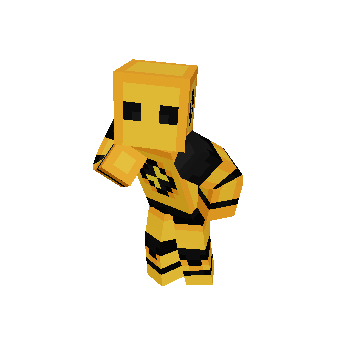 shush - Minecraft pose by fishstayconstant | Perfect for thumbnails and renders