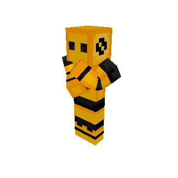 Thinking Character - Minecraft pose by xalferr | Perfect for thumbnails and renders