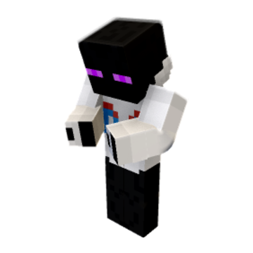 Look at holding minecraft pose by m3rc_115