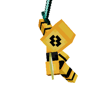 Falling - Minecraft pose by zuprprro123 | Perfect for thumbnails and renders