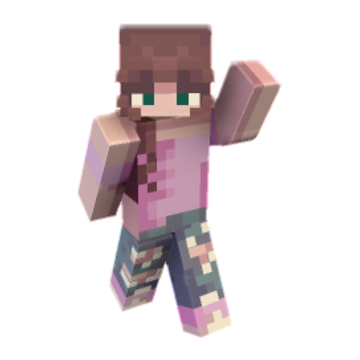 wave - Minecraft pose by maddylee_ | Perfect for thumbnails and renders