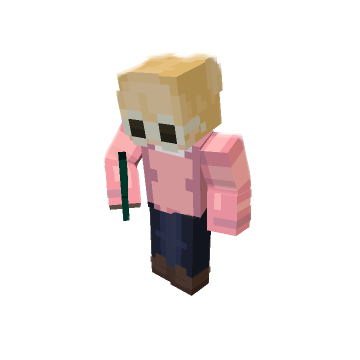 1 - Minecraft pose by IIIBruceWayneII | Perfect for thumbnails and renders