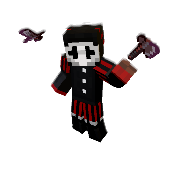Clownpeirce - Minecraft pose by Dave Chia | Perfect for thumbnails and renders