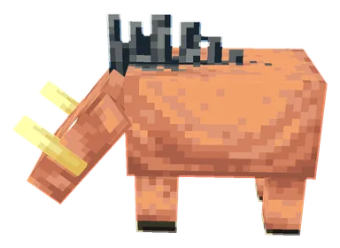 Minecraft Hoglin PNG, side