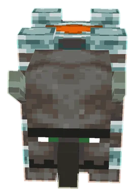 Minecraft Ravager PNG, front