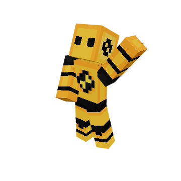 Friendly Wave - Minecraft pose by moneerdekip7 | Perfect for thumbnails and renders