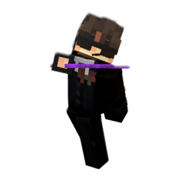 Sword x Smoke minecraft pose by zexxxgreattt