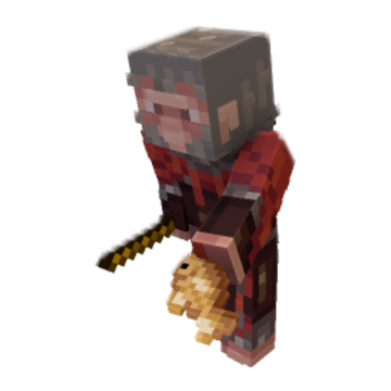Feed - Minecraft pose by yourfavshou | Perfect for thumbnails and renders