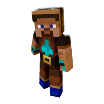 (MCD) Dungeons II idle pose - Minecraft pose by Raw Bacon | Perfect for thumbnails and renders