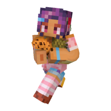 Carrying a lot minecraft pose by raspbrry