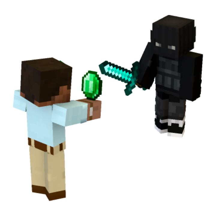 Robbery! minecraft pose by futureahmed9
