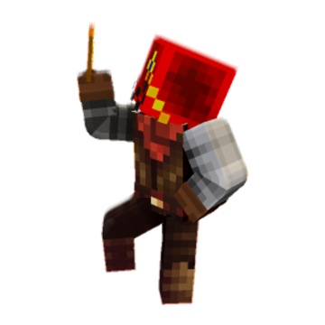 Gold rush - Minecraft pose by bedrockredstone | Perfect for thumbnails and renders