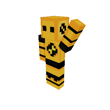 Arm up - Minecraft pose by allawi | Perfect for thumbnails and renders