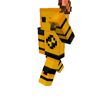 Charging Punch - Minecraft pose by tsamc | Perfect for thumbnails and renders
