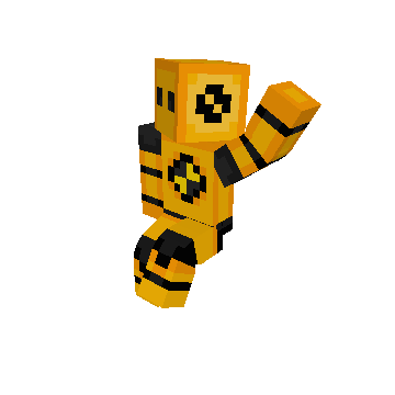 Friendly Waving - Minecraft pose by hotwheelhedgehog | Perfect for thumbnails and renders