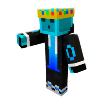 Point - Minecraft pose by blockeeyt | Perfect for thumbnails and renders