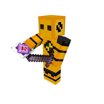 Crystal minecraft pose by yassinnnnoo