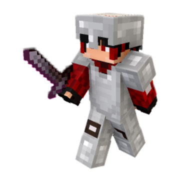 Run sword - Minecraft pose by urseazz | Perfect for thumbnails and renders