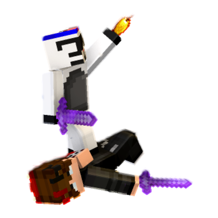 dqd - Minecraft pose by irox279 | Perfect for thumbnails and renders