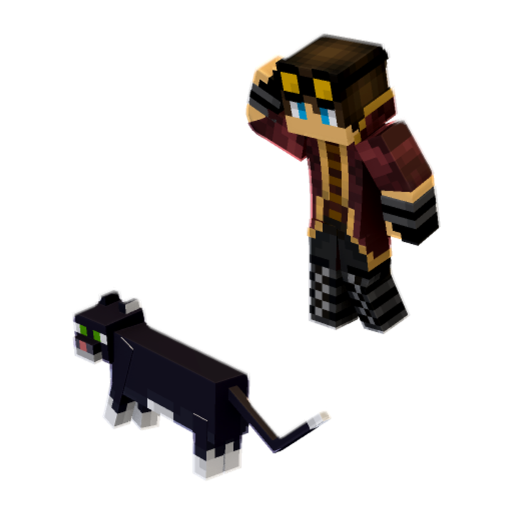Searching The Horizon - Minecraft pose by jwkaqh85848 | Perfect for thumbnails and renders