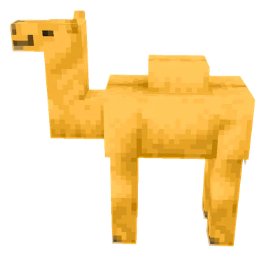 Minecraft Camel PNG, side