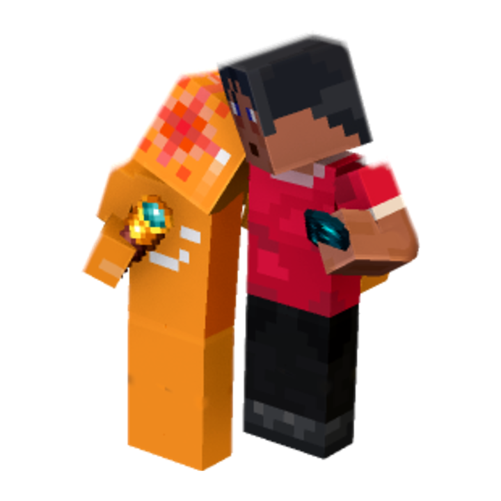 US - Minecraft pose by xxy7ux | Perfect for thumbnails and renders