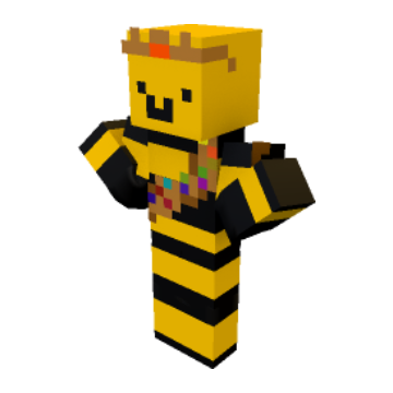 Absolute bee - Minecraft pose by ykwpspehdhd | Perfect for thumbnails and renders