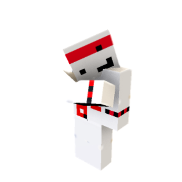 Uwu!! minecraft pose by Christian Williams