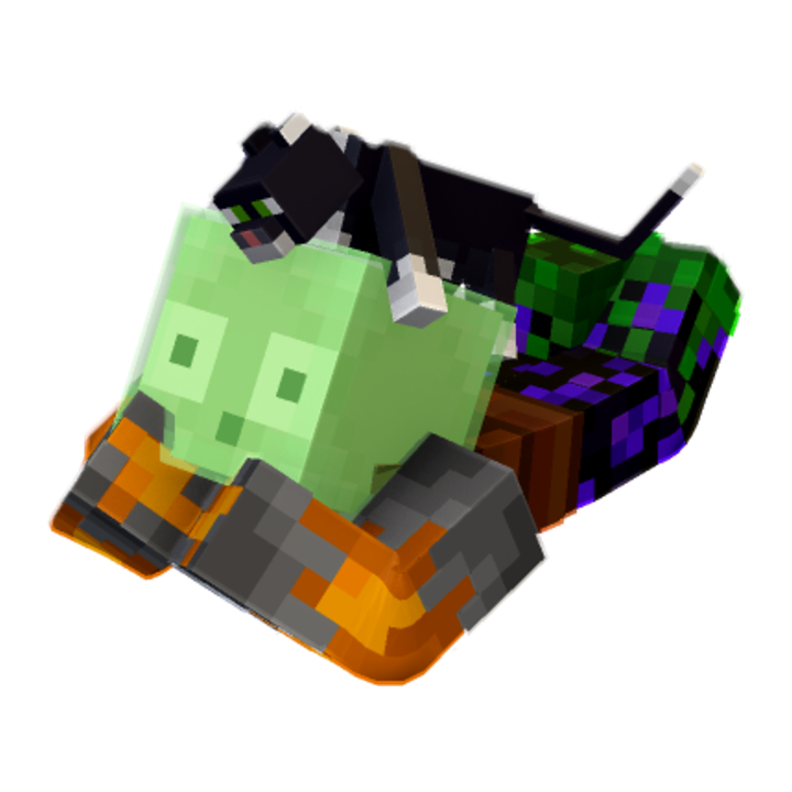 cat love - Minecraft pose by robray222 | Perfect for thumbnails and renders