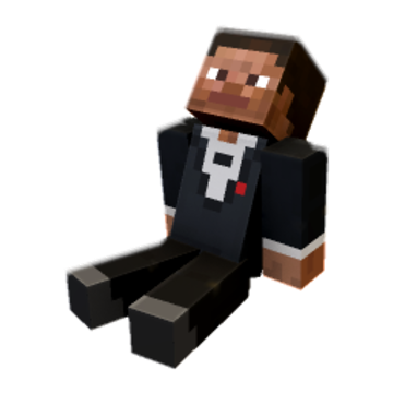 slightly changed default sitting pose - Minecraft pose by theduck_ | Perfect for thumbnails and renders