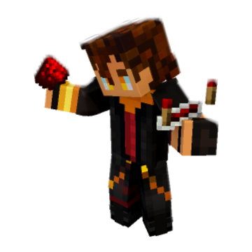 redstoner - Minecraft pose by goldrakxz | Perfect for thumbnails and renders