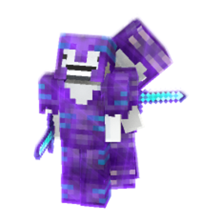 duel sword - Minecraft pose by miseryy | Perfect for thumbnails and renders
