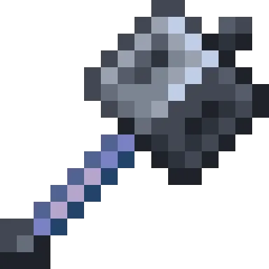 Minecraft Mace PNG