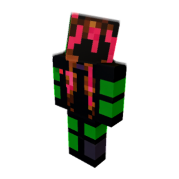 Evil minecraft pose by einquireemc