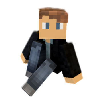 Sitting head to the side - Minecraft pose by fahni | Perfect for thumbnails and renders