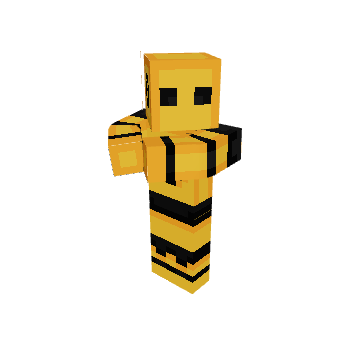 holding item - Minecraft pose by cyberlordyt | Perfect for thumbnails and renders