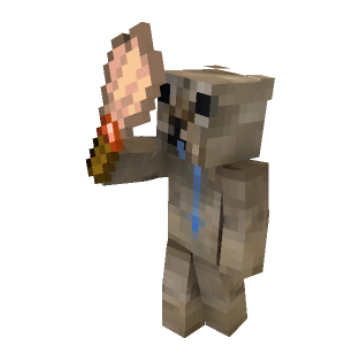 Detailed cleaning - Minecraft pose by futureahmed9 | Perfect for thumbnails and renders