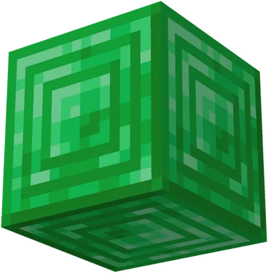 Minecraft Emerald Block PNG