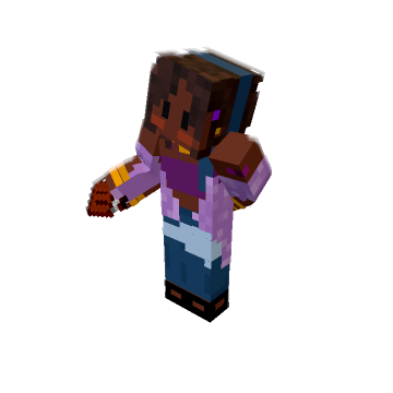 Casual Talker - Minecraft pose by Alpha Bet | Perfect for thumbnails and renders