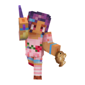 It’s at least a C+! minecraft pose by raspbrry